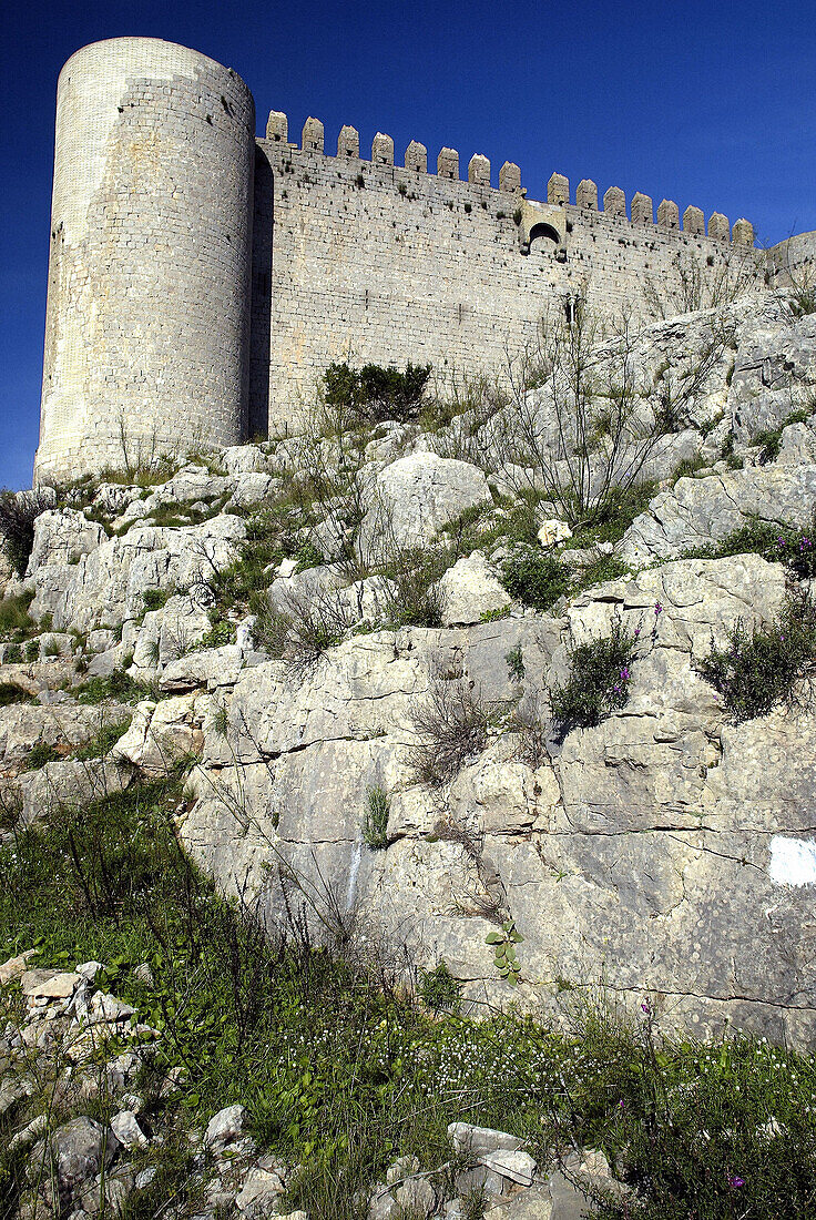 Castle of Torroella de Montgrí. Baix Empordà, Girona province. Catalonia, Spain