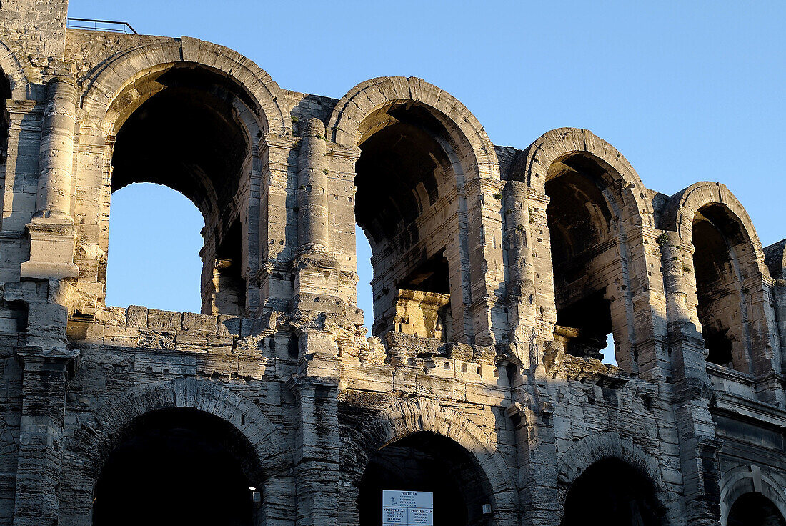 Roman theater. Arles. Bouches-du-Rhône, France
