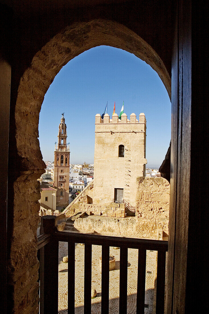 Alcázar de la Puerta de Sevilla, Carmona. Sevilla province, Andalusia, Spain