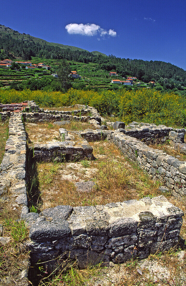 Aquis Originis Roman villa. Baixa Limia-Serra do Xurés Natural Park. Orense province, Galicia, Spain