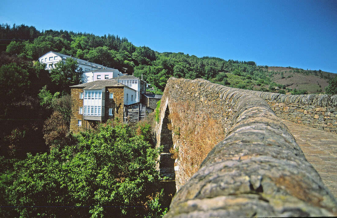 Bridge. Navia de Suarna. Los Ancares, Lugo Province. Galicia. Spain