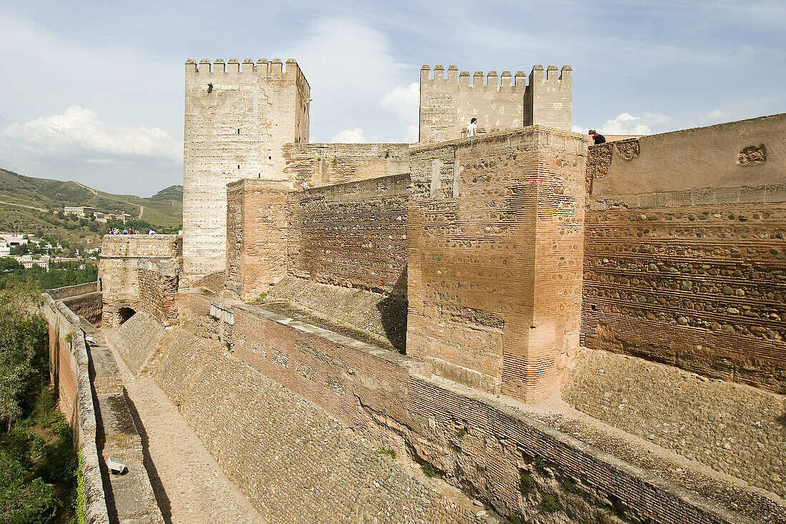 Alcazaba, Alhambra. Granada. Spain