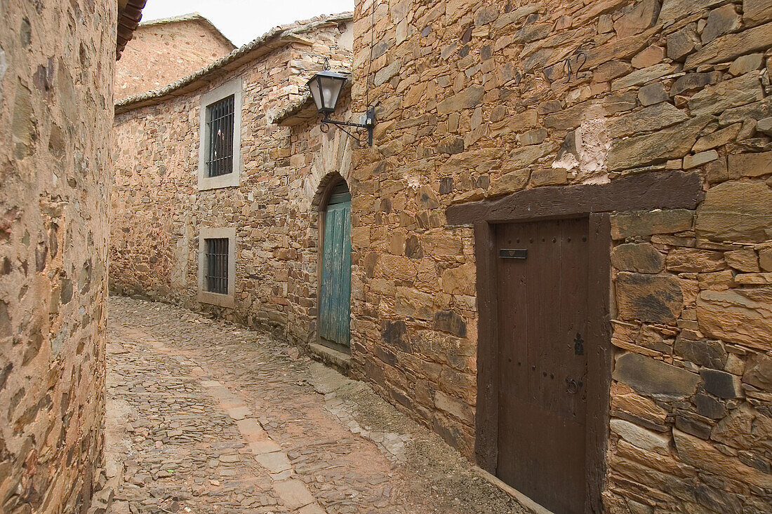 Castrillo de los Polvazares, Astorga, Camino de Santiago. León province, Castilla y León, Spain.
