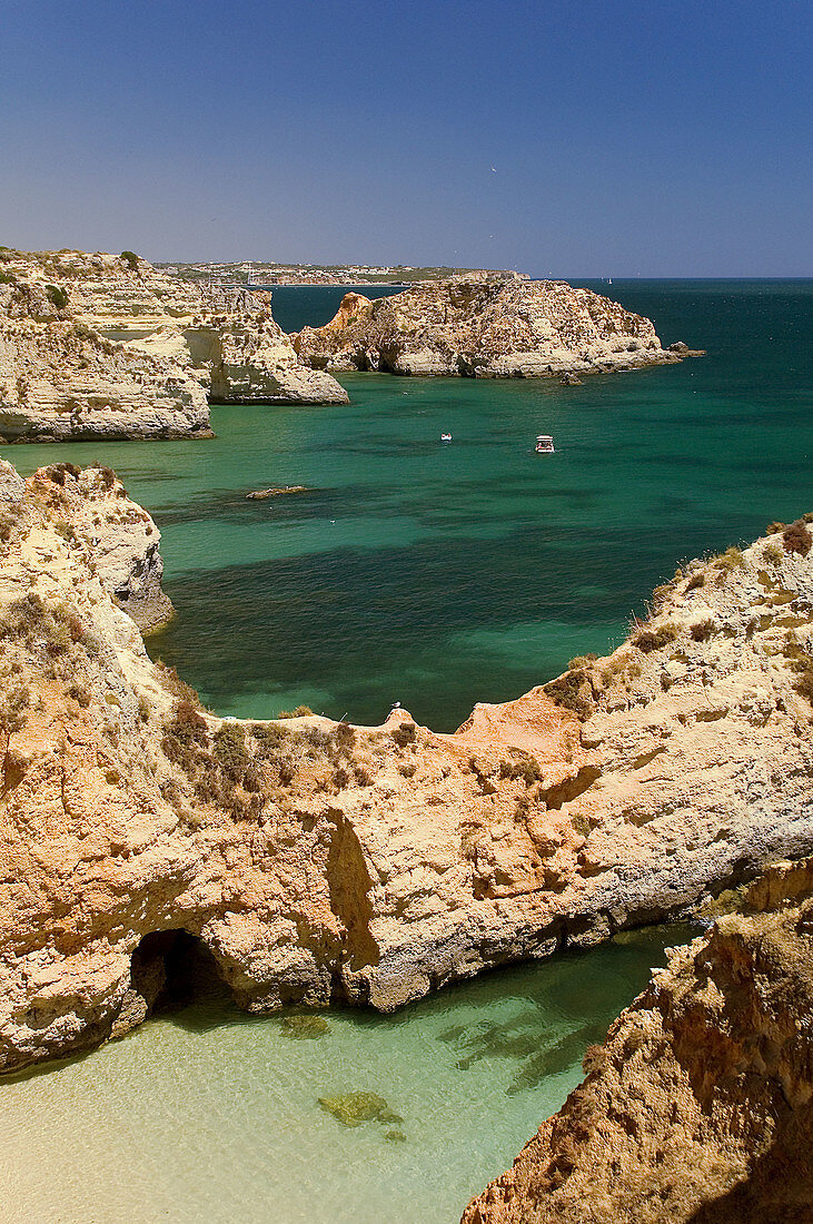 Praia dos Tres Irmaos. Alvor. Algarve. Portugal