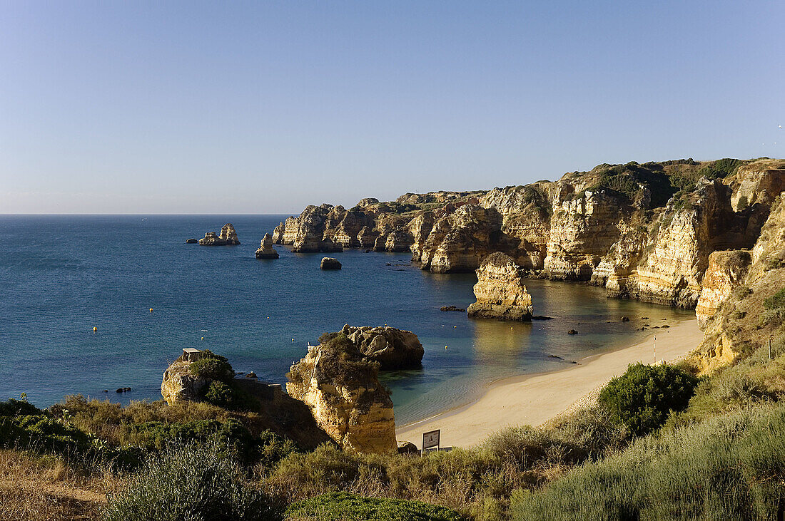 Praia Dona Ana. Algarve. Portugal