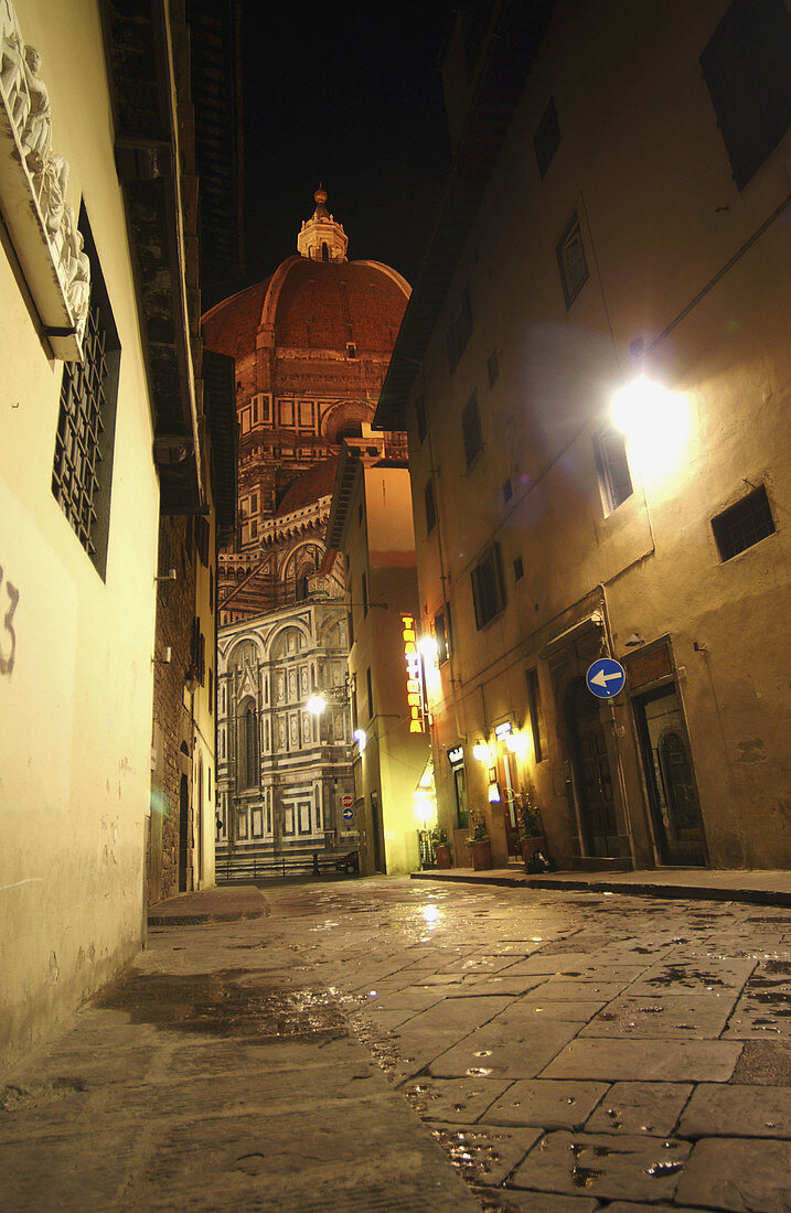 Street in Florence. Tuscany, Italy