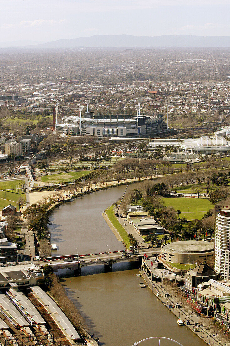 Melbourne Cricket Ground (MCG). Yarra Park, Melbourne, Australia