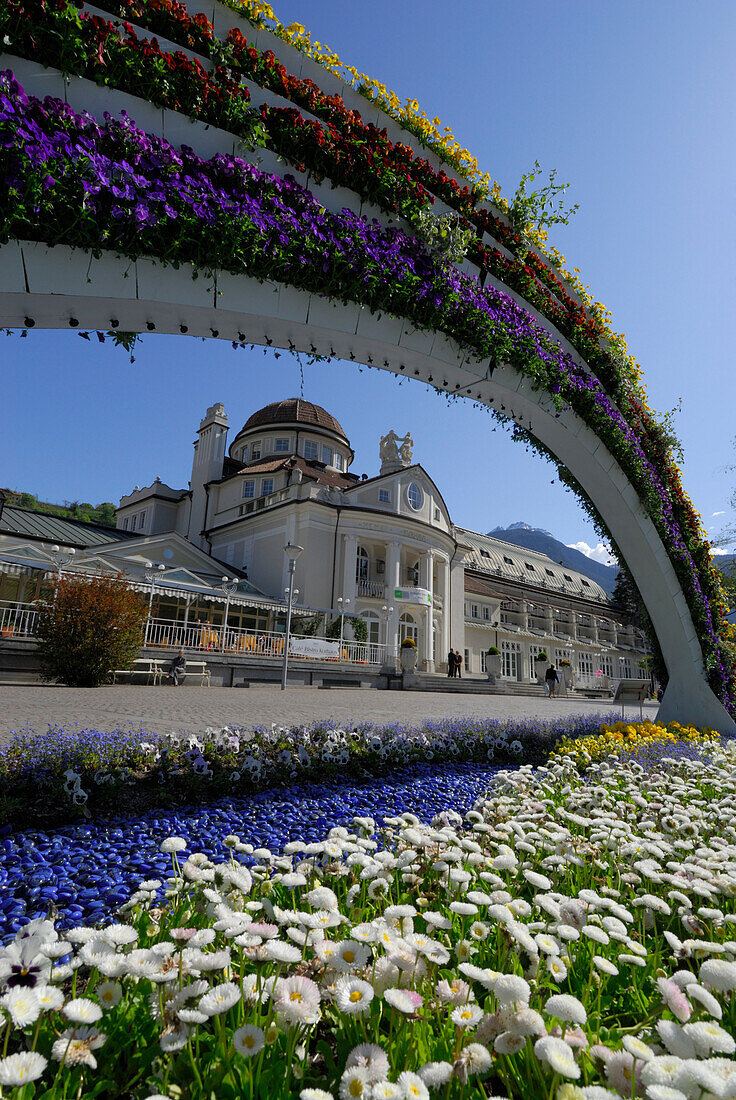 Kurpark von Meran, Vinschgau, Südtirol, Italien