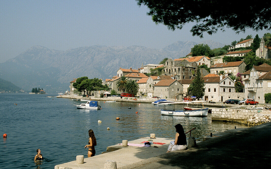 Perast, bay of Kotor, Montenegro