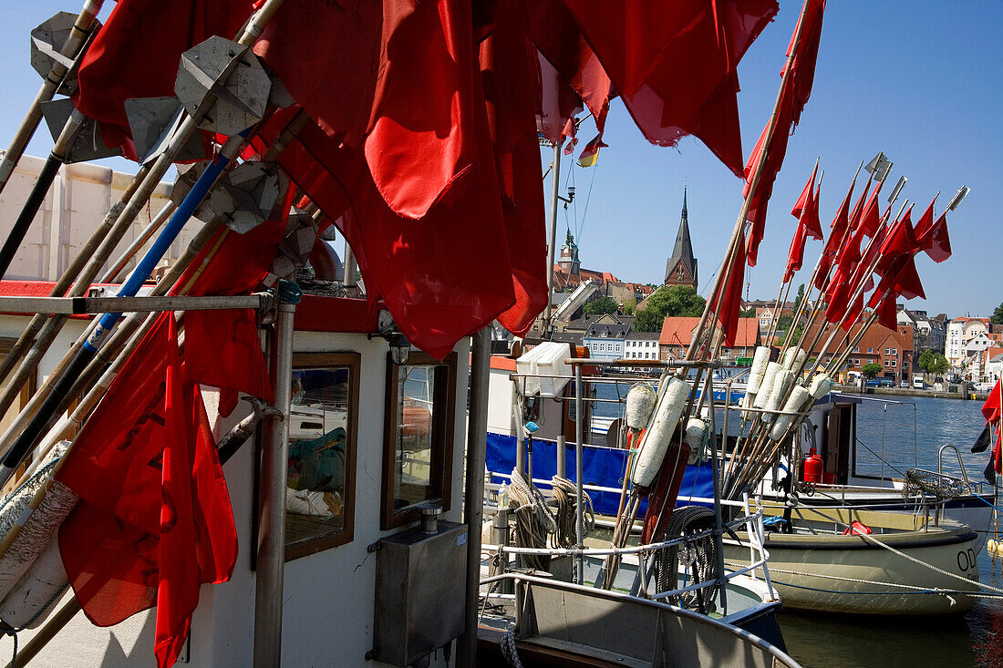 Flensburger Hafen, Schleswig-Holstein, Deutschland, Europa