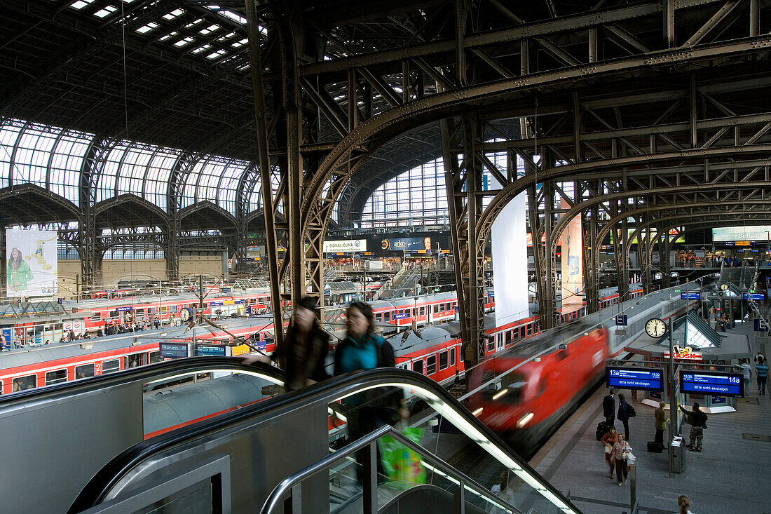 Hauptbahnhof, Hamburg, Deutschland
