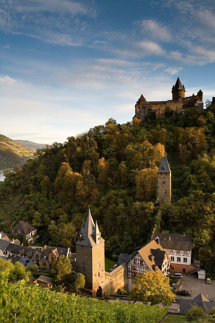 Stahleck Castle, Bacharach, Rhineland-Palatinate, Germany