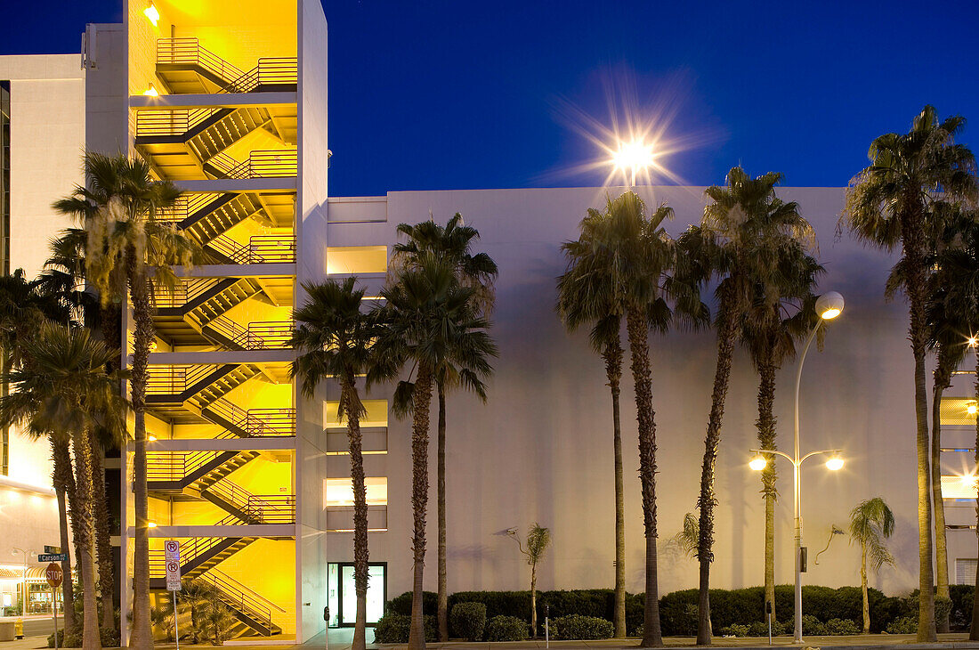 Carson Avenue in Downtown Las Vegas, Nevada, USA