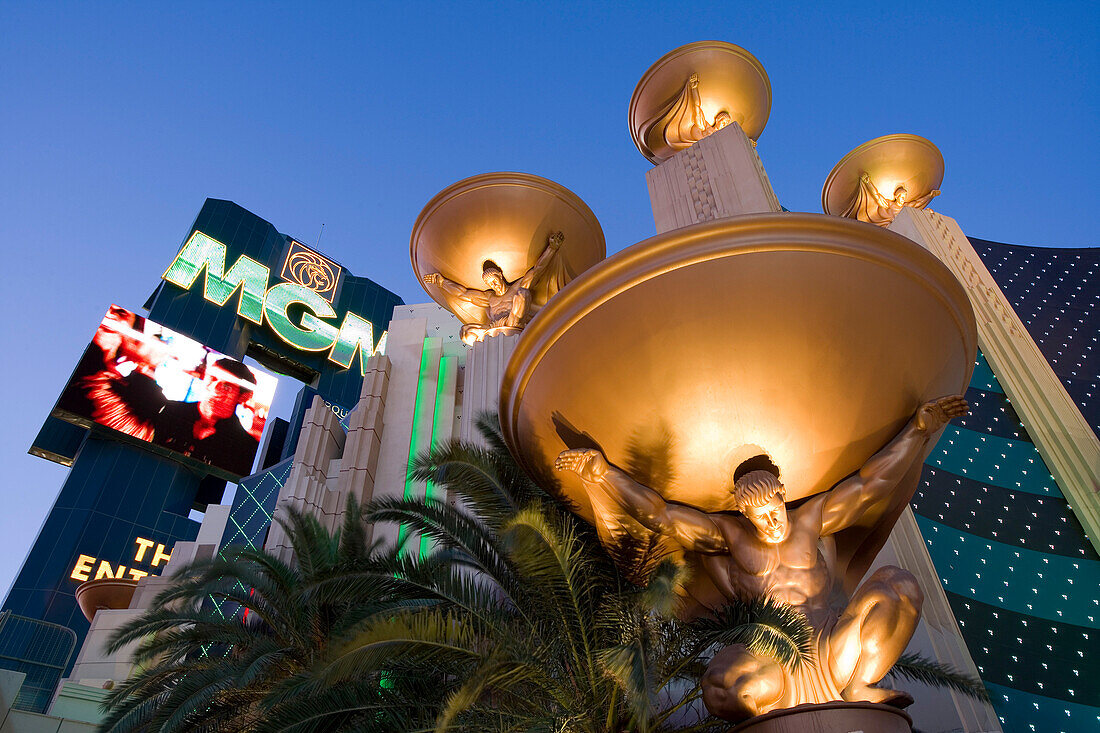 MGM Grand Hotel and Casino in Las Vegas, Nevada, USA