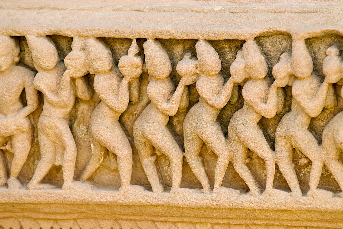 Temple carvings, Jain Temple, Osian, Rajasthan, India
