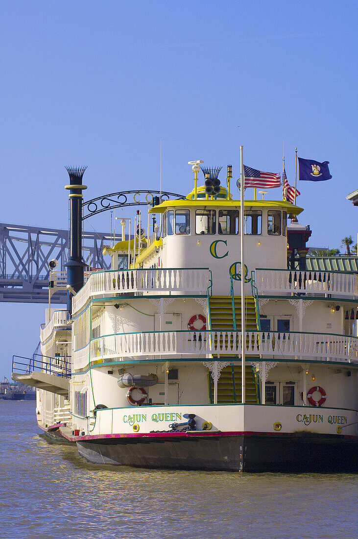 Riverboat Cajun Queen, Riverwalk, New Orleans, Louisiana, USA
