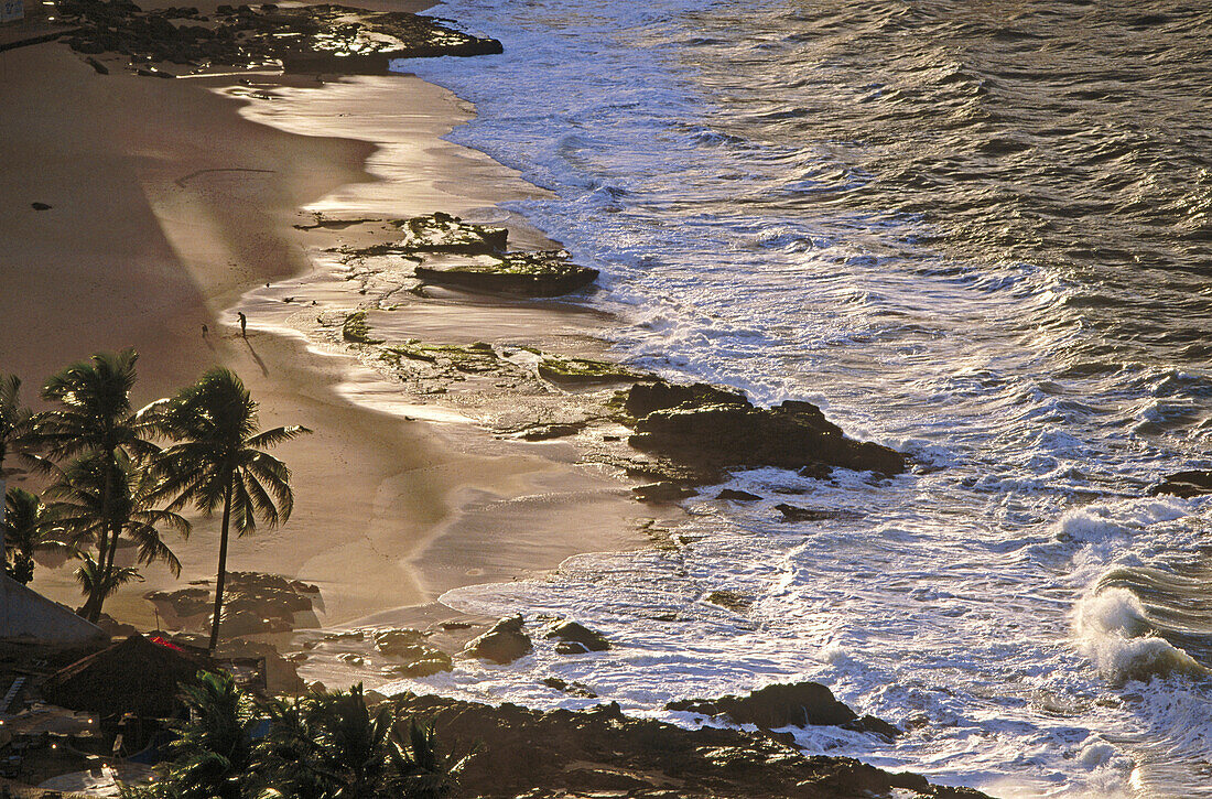 Amaralina beach, Salvador da Bahia. Bahia, Brazil