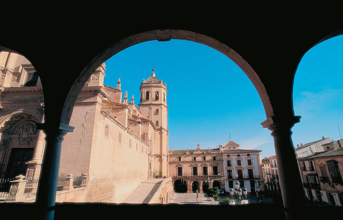 Plaza de España. Lorca. Murcia province. Spain.