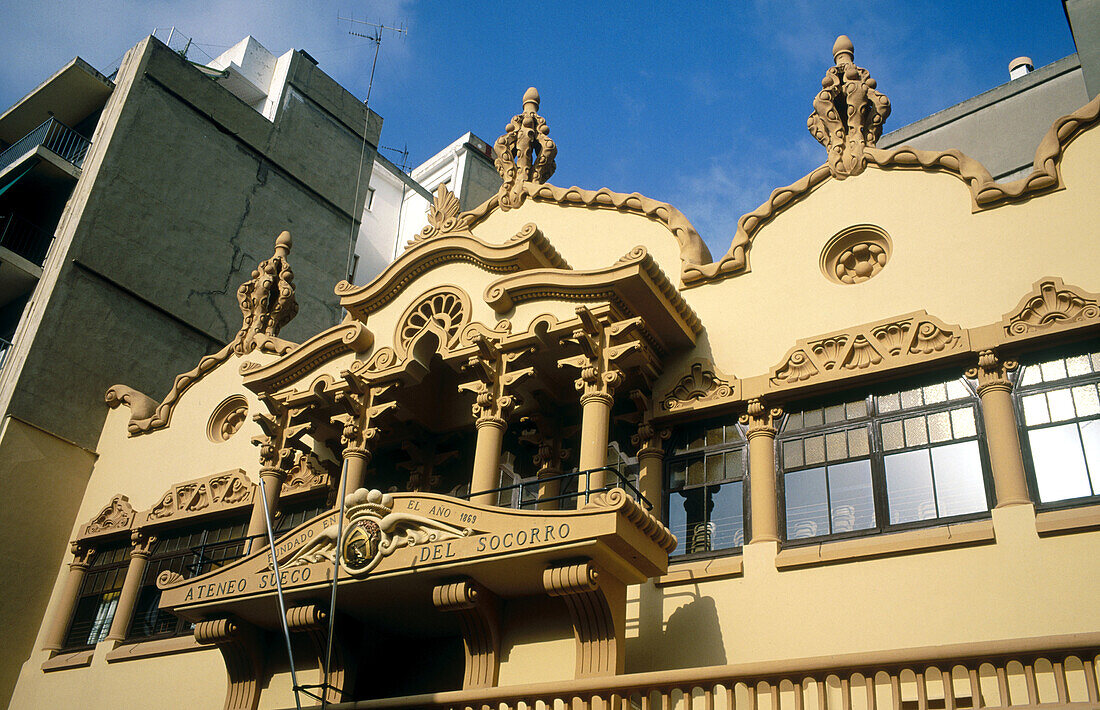 Ateneo Sueco del Socorro, XIXth century. Sueca.  Valencia Province. Spain.