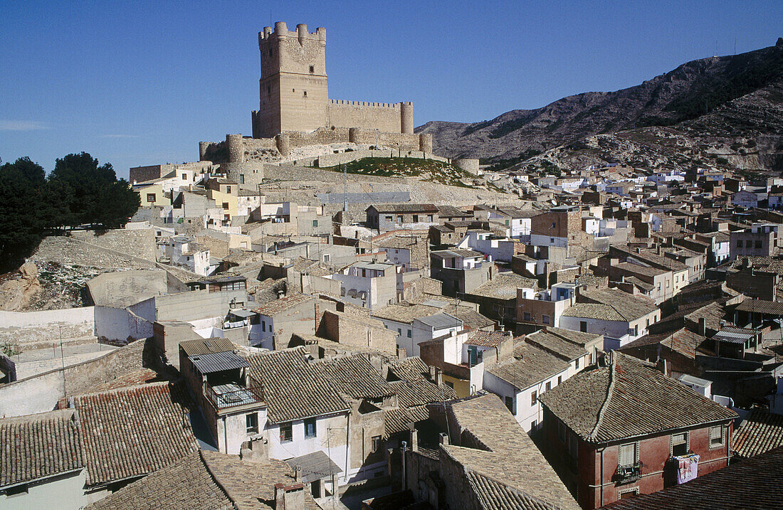 Atalaya castle, XIth century. Villena. Alicante province. Spain.