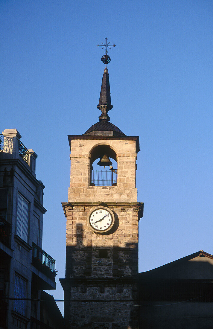 Clock tower, XVIth century. Ponferrada. León province, Castilla-León, Spain