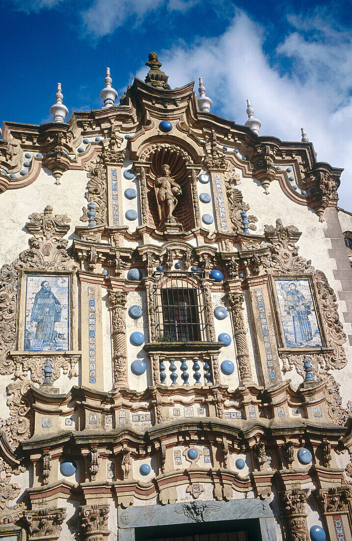 San Bartolomé church. Jerez de los Caballeros in Badajoz province. Extremadura. Spain