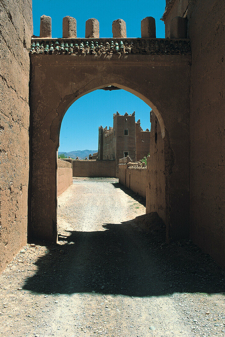 Tinerhir casbah. Tinerhir. Morocco.