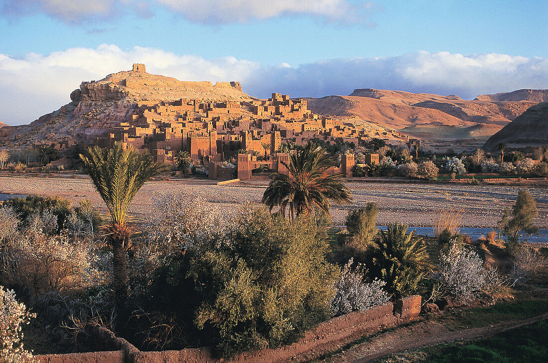 Clay architecture. Morocco.