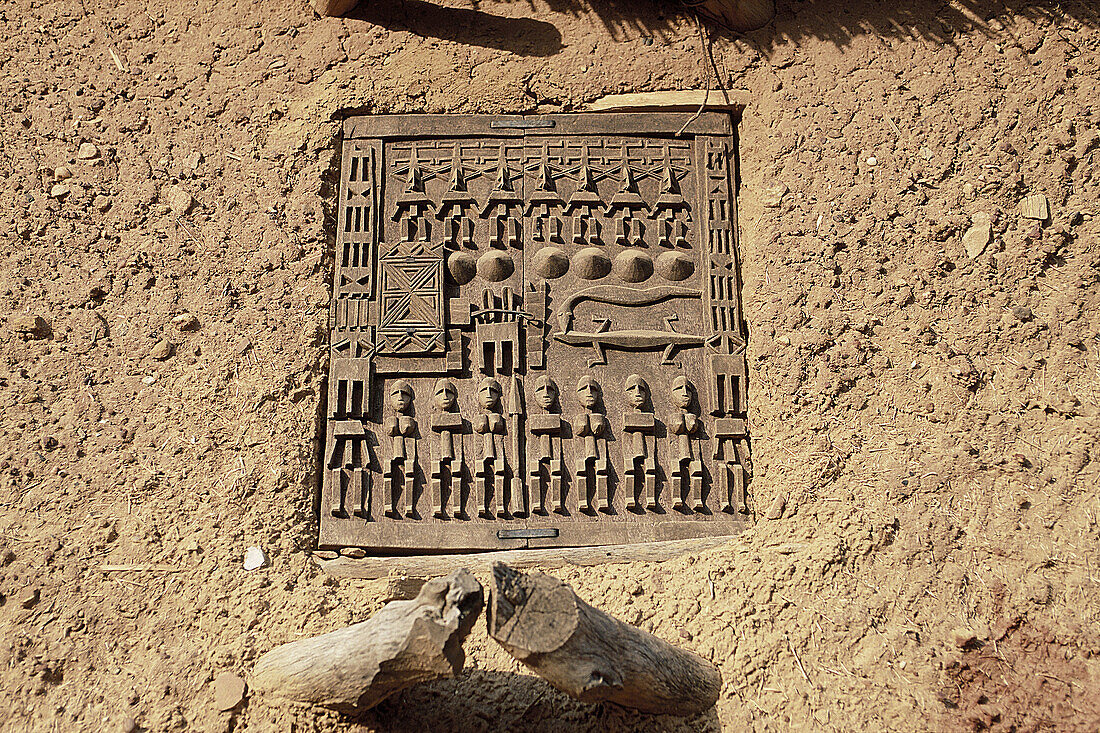 Door. Dogon Country. Mali.