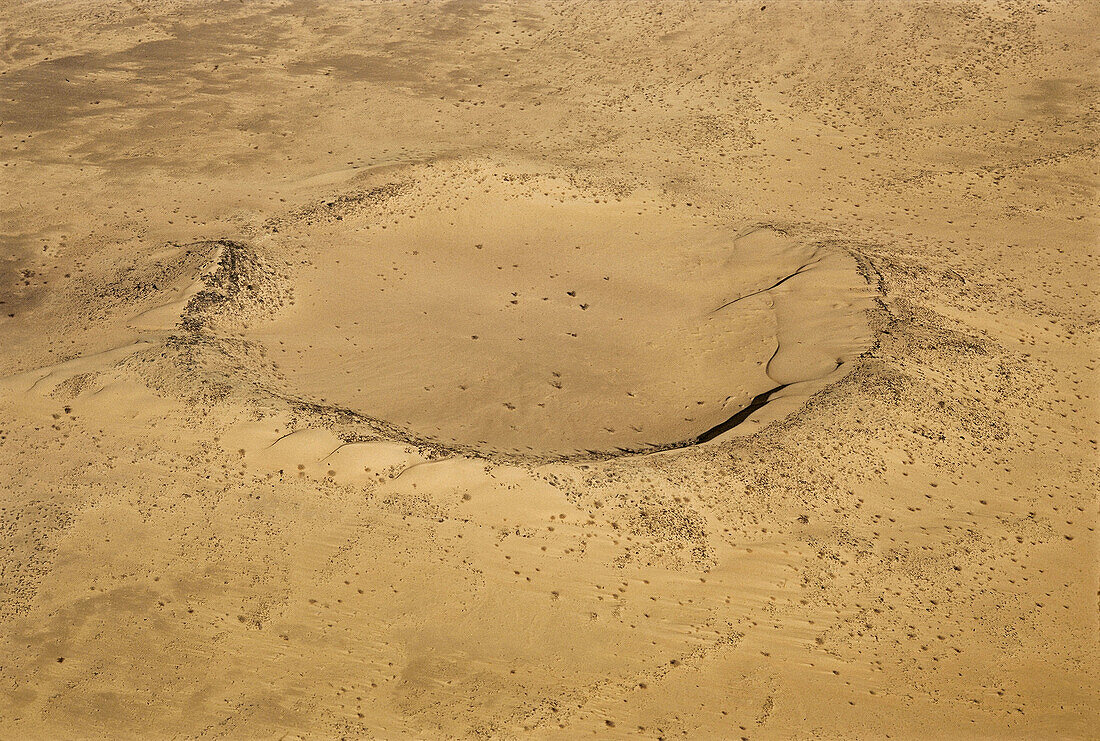 Adrar is a meteor crater. Mauritania.
