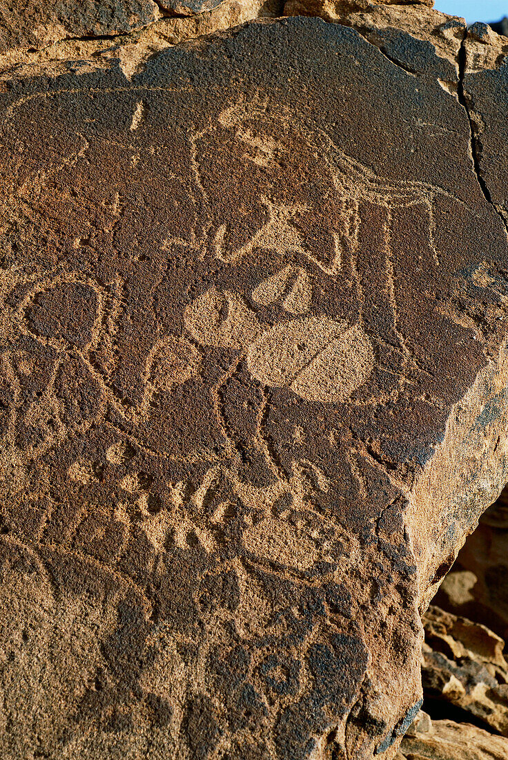 Twyfelfontein. Namibia.