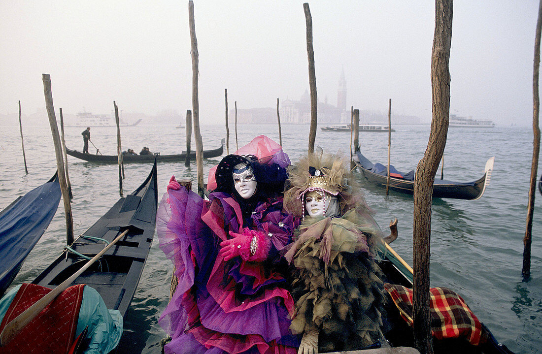 Venetian Carnival. Venice, Italy