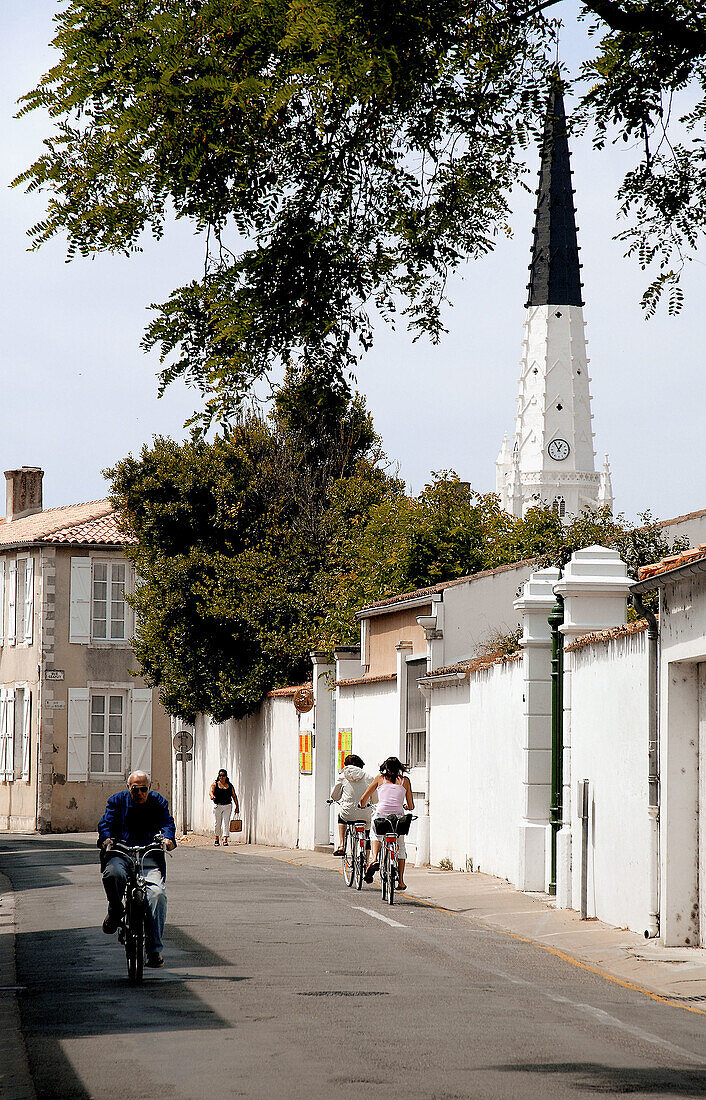 Ars en Ré. Ile de Ré. Poitou-Charentes. Charente-Maritime. France.