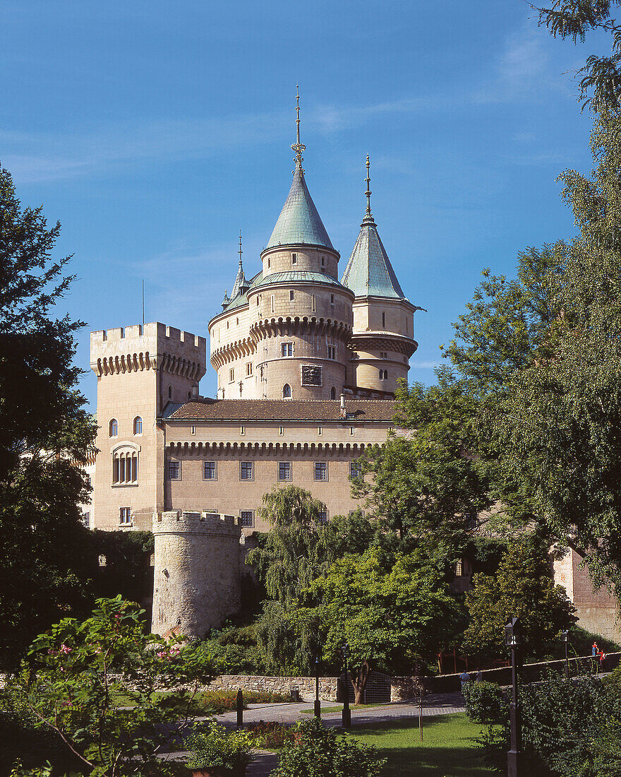 Bojnice castle, 12th century, Bojnice, Slovakia