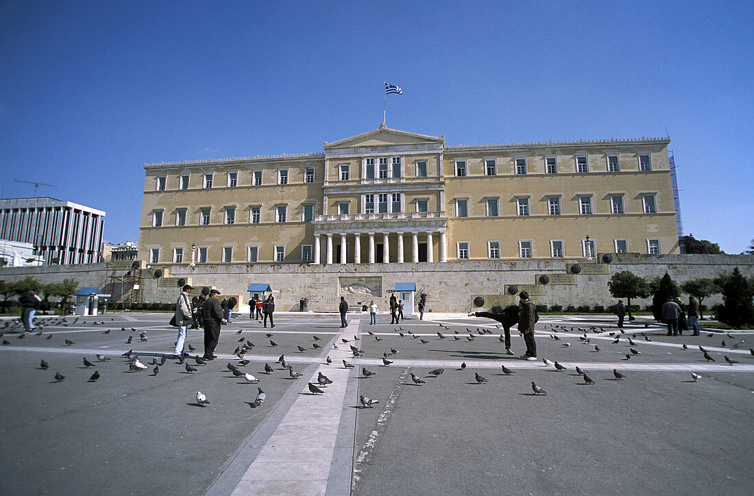 Parliament (Royal Palace), Syntagma Square, Athens. Greece