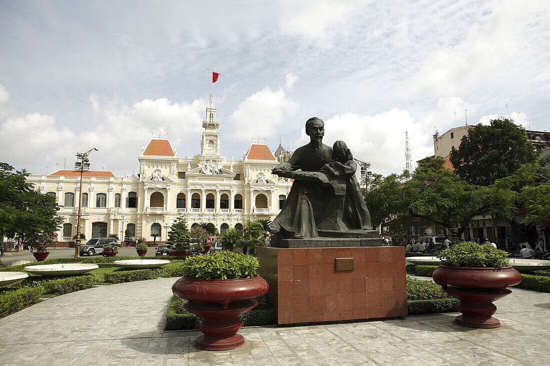 Town Hall. Ho Chi Minh City (Saigon). Vietnam.