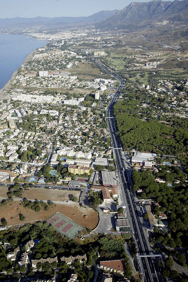 La Milla de Oro. Marbella. Malaga Province. Andalusia. Spain