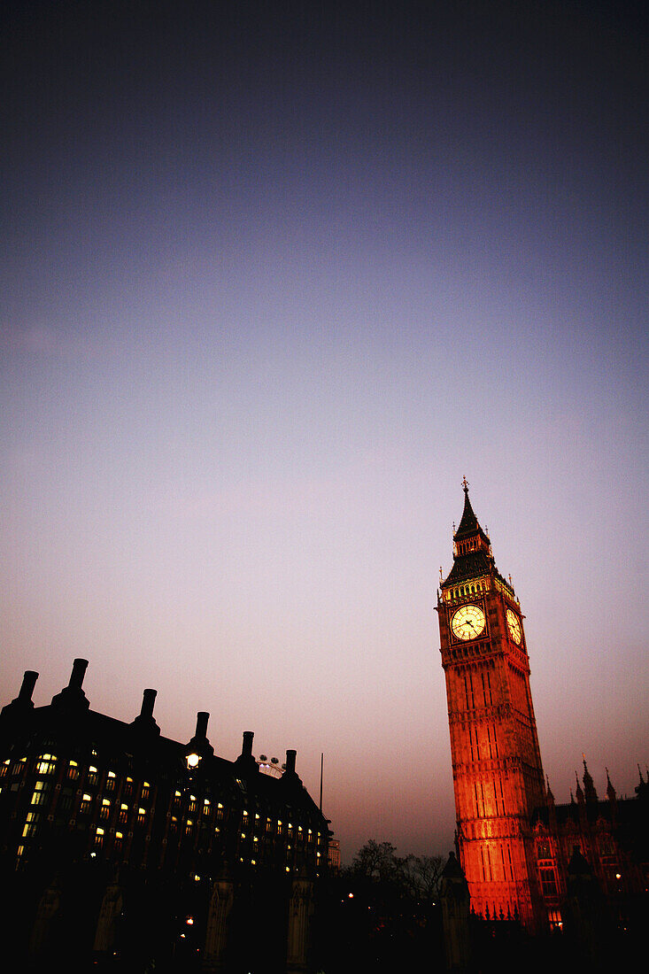 House of Parliament and Big Ben, London, England