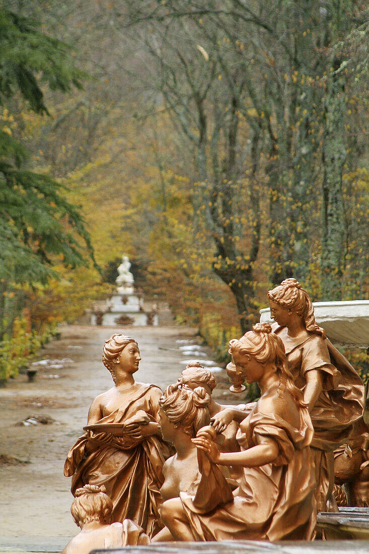 La Granja de San Ildefonso. Royal Palace. 17th Century .Segovia province, Castilla-León, Spain