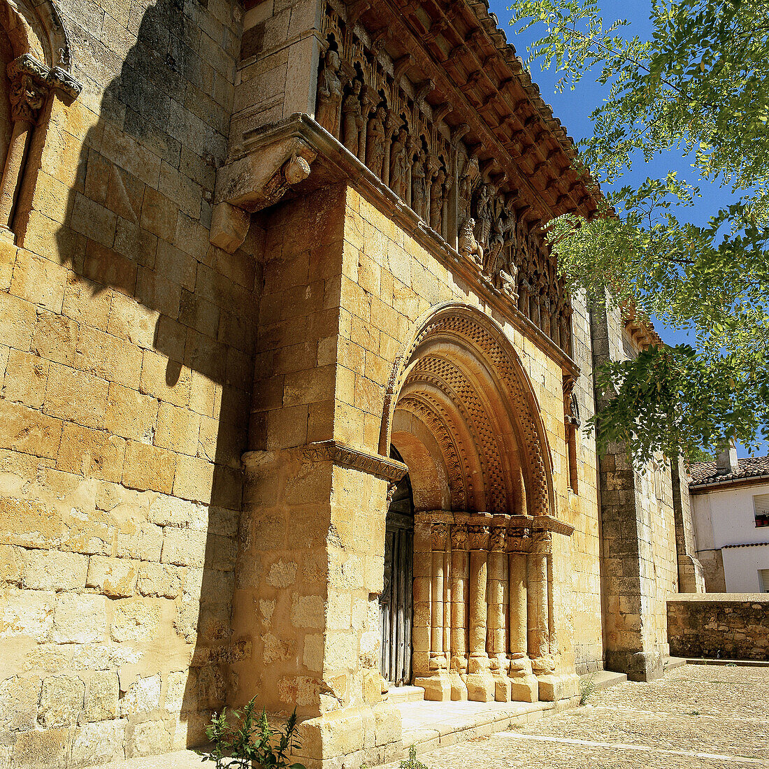 Romanesque architecture. Palencia province. Spain.