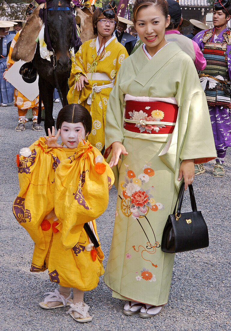 Kyoto Jidai Matsuri 06 (The Festival of the Ages). Costumed participants.