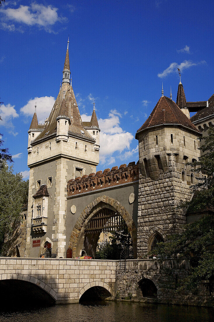 Vajdahunyad Castle. Budapest. Hungary.