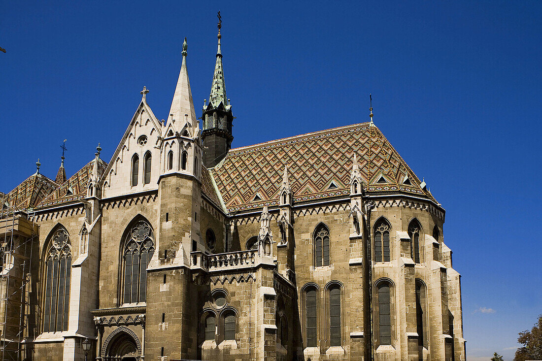 Matthias Church (13th-15th century), Budapest. Hungary