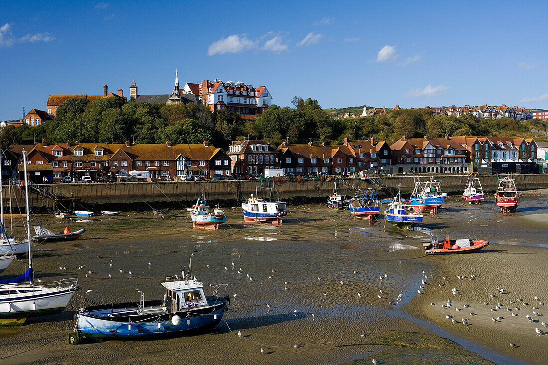 Hafen von Folkestone, Kent, England, Europa