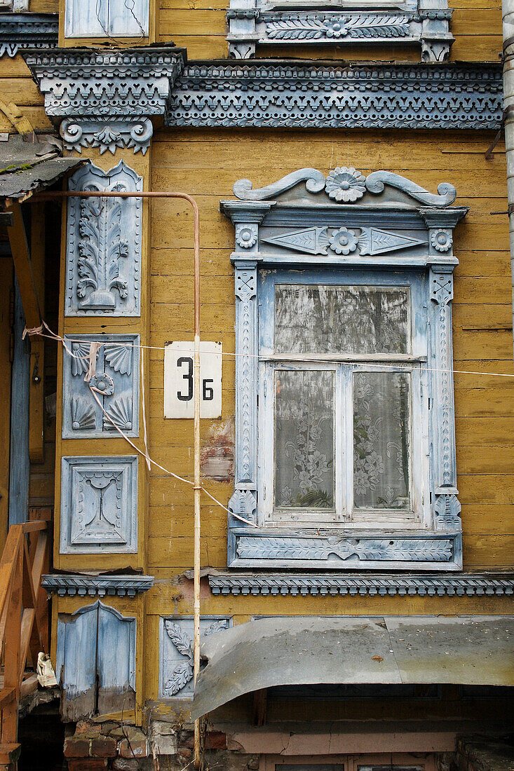 Old wooden house, Nizhny Novgorod, Russia