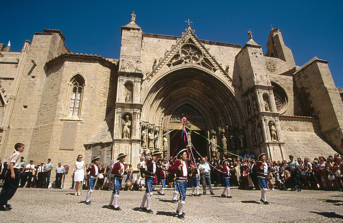 El Sexeni traditional festival, Morella. Castellón province, Comunidad Valenciana, Spain