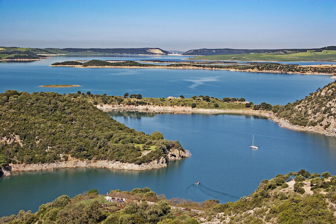 Reservoir, Arcos de la Frontera. Cádiz province, Andalusia. Spain