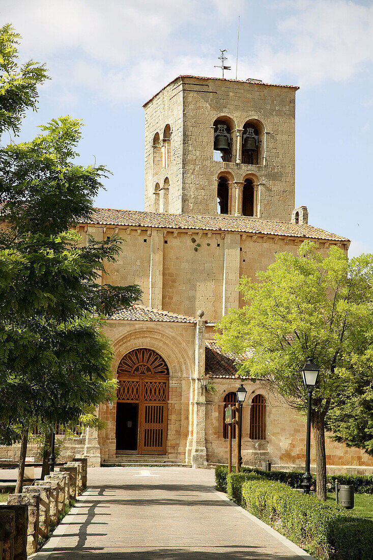 Virgen de la Peña Romanesque shrine dating from 12th century, Sepúlveda. Segovia province, Castilla-León, Spain