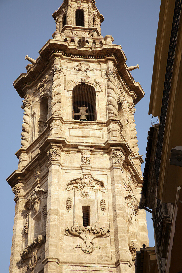 Santa Catalina tower (17th century), Valencia. Comunidad Valenciana, Spain