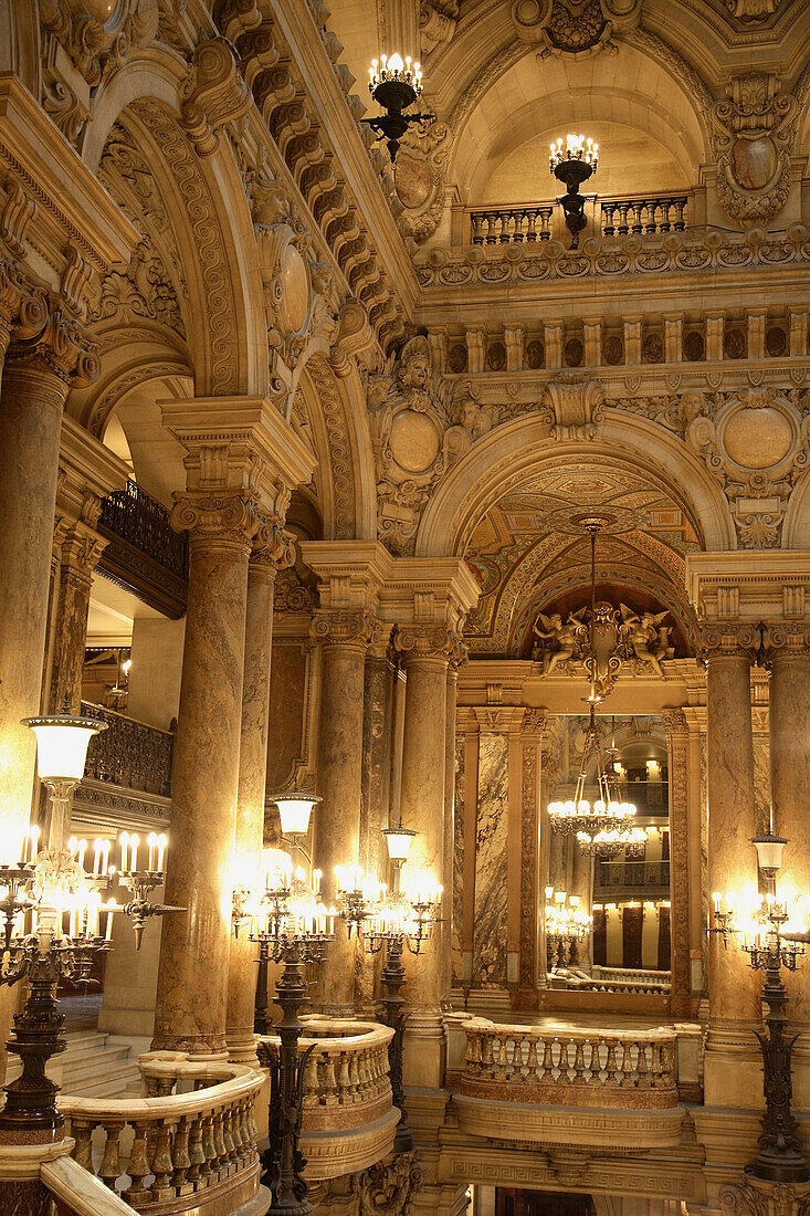 Garnier Opera. Paris. France.